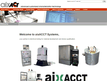 Tablet Screenshot of aixacct.com